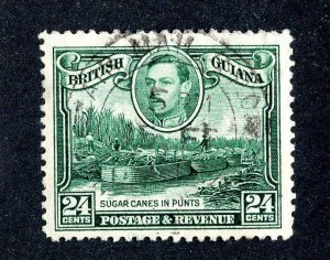 1938 British Guiana Sc # 234A used cv. $10 ( 9414 BCXX )