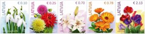 Latvia 2015 MNH Stamps Scott 895-899 Flowers Snowdrop