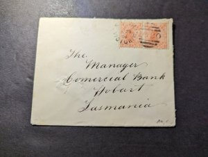 1904 Australia Cover Melbourne Victoria to Hobart Tasmania