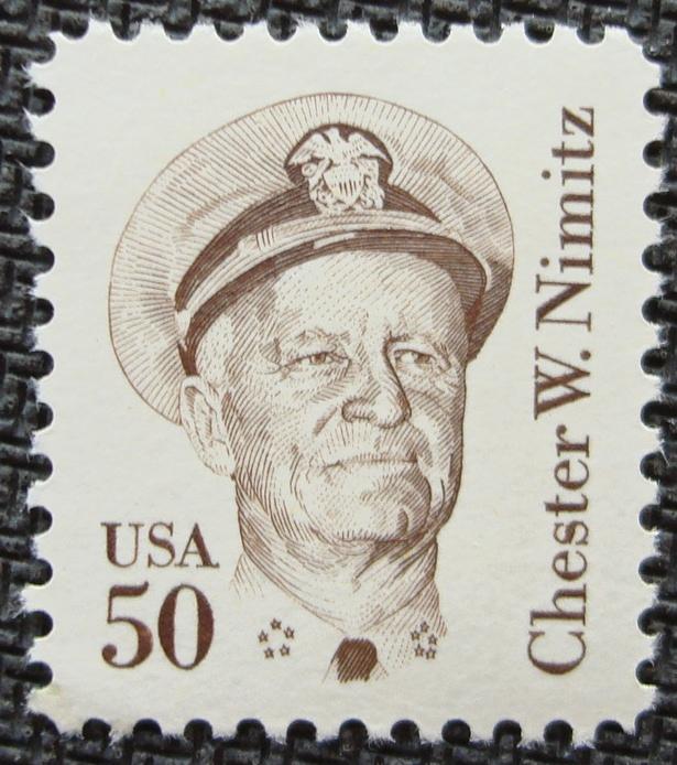 US #1869 MNH SG Single Chester W. Nimitz SCV $.90 L10