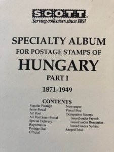 Hungary 1871 to 1934 - 321 of 374 spaces filled