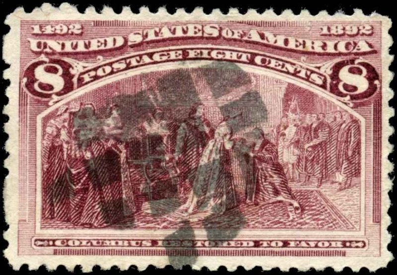 U. S. Scott #236 - Used - Graded VG (LA01-0010-02-03)