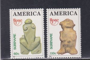 Suriname #  847-848, America Issue, Mint NH, 1/2 Cat.