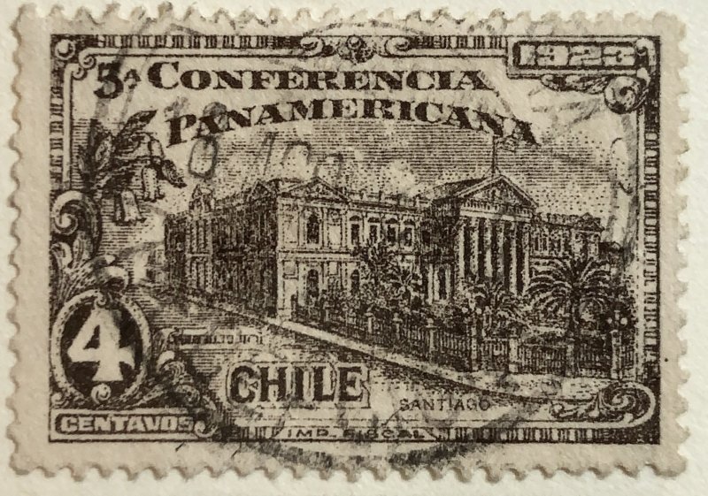 AlexStamps CHILE #147 VF Used 