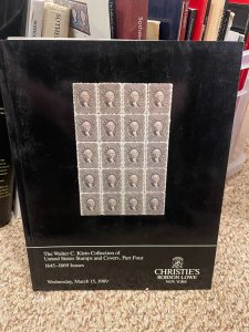 WALTER C. KLEIN US Stamps & Covers, Pt 4 - March 15, 1989 Christie's Robson Lowe