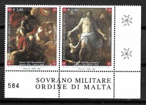 ORDER OF MALTA SMOM STAMPS ., 2005 M. PRETI., MNH