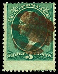 U.S. BANKNOTE CANCELS 158  Used (ID # 42370)