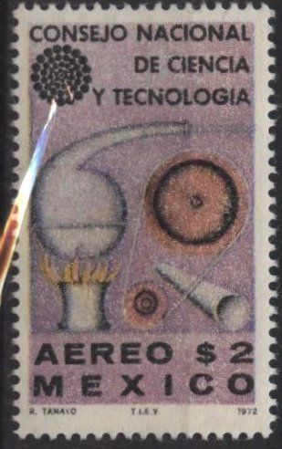 Mexico C394 (mnh) 2p Nat’l Council on Science & Technology (1972)