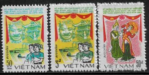 Viet Nam #1439-41 MNH Set - Friendship Agreement (a)