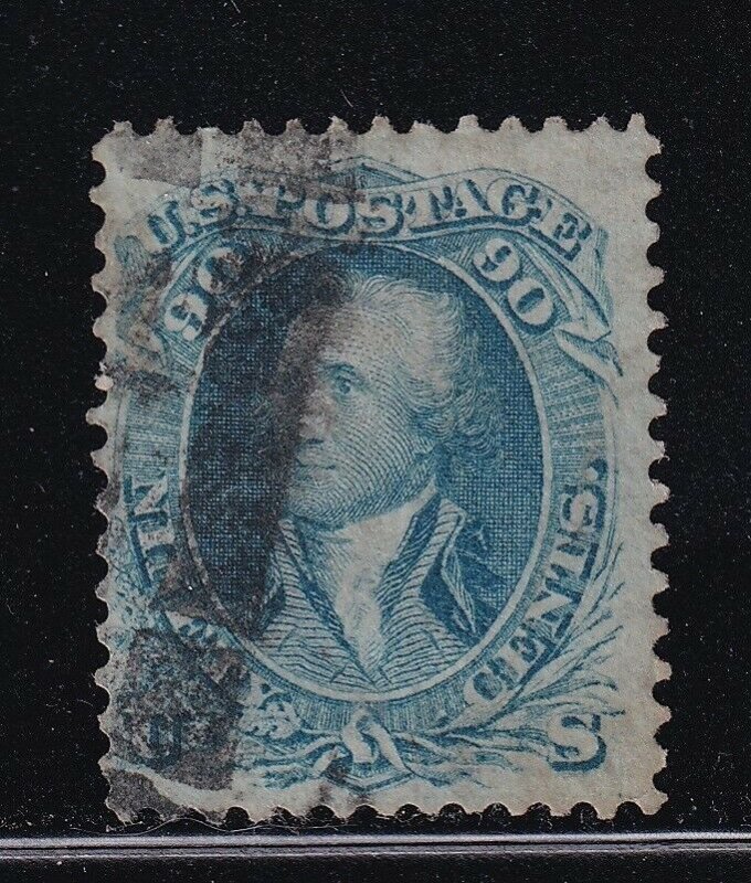 72 F-VF used neat bold cancel with nice color cv $ 600 ! see pic ! 