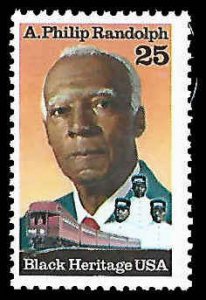 PCBstamps   US #2402 25c A.P. Randolph, Black Heritage, MNH, (30)