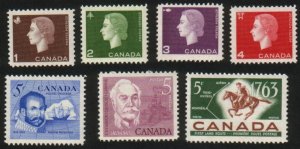 Canada - #401/413 Stamp Lot from 1963 - MNH * PO Fresh