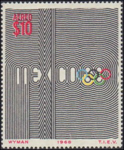 Mexico #996-1001, C340-C344, Complete Set(11), 1968, Olympics, Never Hinged
