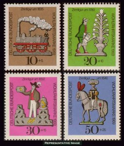 Germany Scott B450-B453 Mint never hinged.