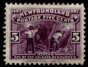 Newfoundland #65 Mining Definitive MLH - Has some gum loss -