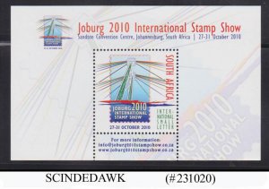 SOUTH AFRICA - 2010 JOBURG INTERNATIONAL STAMP SHOW MIN/SHT MNH