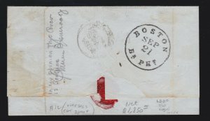 US 12 5c Cover w/ 4 Margins to Nova Scotia Canada Scarce Usage!