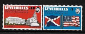 Seychelles 1976 US Bicentennial Flags MNH A12