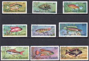 BURUNDI C46-54 USED SCV $2.80 BIN $1.15 FISH