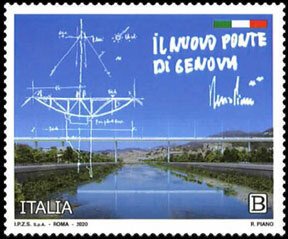 Scott #3653  Genoa Bridge  MNH