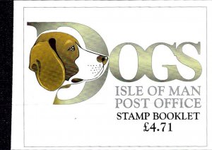 Isle of Man - 1996 - Dogs  Booklet   - MNH # 722b