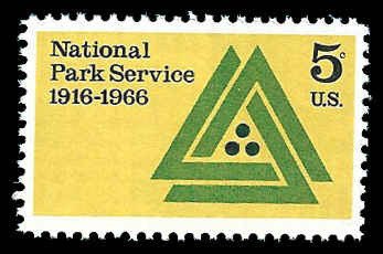 PCBstamps   US #1314 5c National Park Service, MNH, (13)
