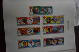 EQUATORIAL GUINEA  MINI COLLECTION LOT  MLH AND USED