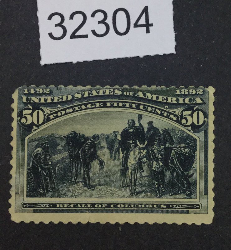 US STAMPS #240 MINT OG H LOT #32304