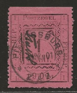 TRANSVAAL SC# 196 (SG#25a)   LOWER '1' IN DATE   LL'1' IN...