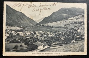 1916 Zweisimmen Switzerland Prisoner War POW Internment Camp PC Cover 2 Matanzas