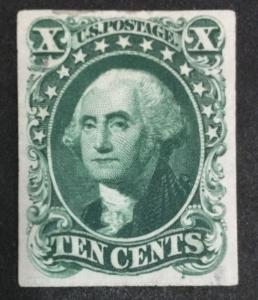 US #43P3 PLATE PROOF ON INDIA $ LOT #1068