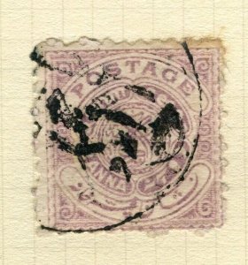 INDIA HYDERABAD; 1908 classic early Local issue used Shade of 2a.