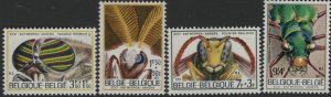 BELGIUM B879-82 MNH F/VF SET OF 4