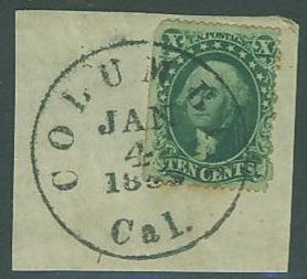 USA SC#33 Washington, 10c, type lll, CDS