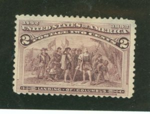 United States #231 Unused Single