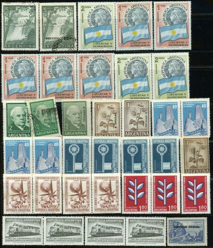 400+ Argentina Postage Latin America Stamp Collection Used 