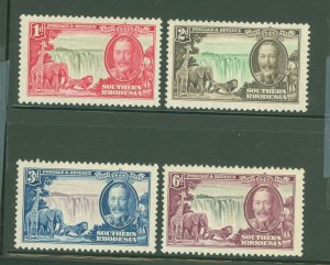 Southern Rhodesia #33-36 Unused Single (Complete Set)