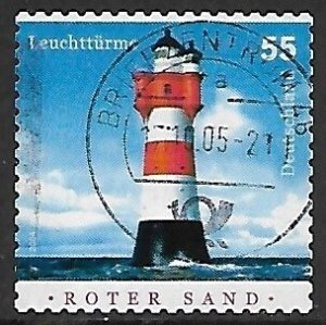 Germany # 2291A - Lighthouse Roter Sand - used.....{BR20}