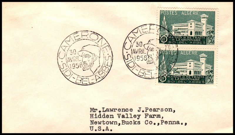 Algeria B87 Typed FDC