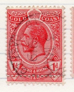 Gold Coast 1913-21 Early Issue Fine Used 1d. 203809