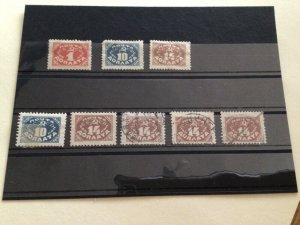 Russia Postage Due 1925 used and unused stamps A10395