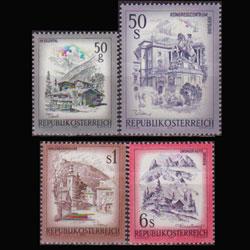 AUSTRIA 1975 - Scott# 958-76 Views Issued 1975 Set of 4 NH