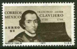 MEXICO C386 Francisco J. Clavijero, Jesuit and historian. MINT, NH.