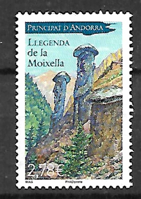 ANDORRA STAMPS.LEGEND OF THE MOIXELLA, 2013, MNH