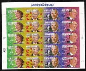 US #4224 - 27 Sheet, American Scientists, S.S., VF mint never hinged, fresh  ...