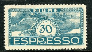 Italy-Fiume 1920 Express 30¢ Scott #E1 MNH F158