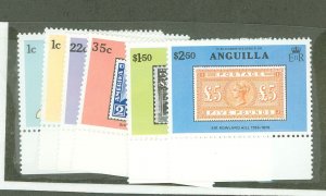 Anguilla #349-54  Single (Complete Set)