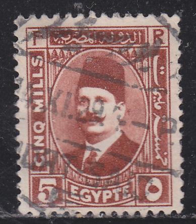 Egypt 135 King Fuad 1929