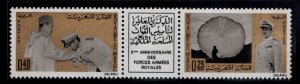 Morocco Scott 144-145a MNH** stamp strip