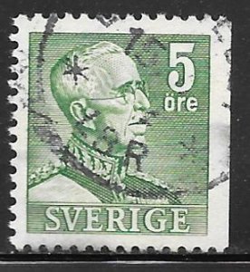 Sweden 299: 5o Gustaf V, used, F-VF